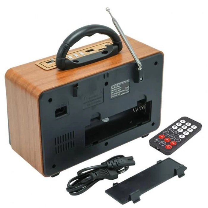 ÇOK SATAN Magicvoice Mv-115bt Usb - Sd - Fm - Bluetooth Destekli Nostaljik Radyo