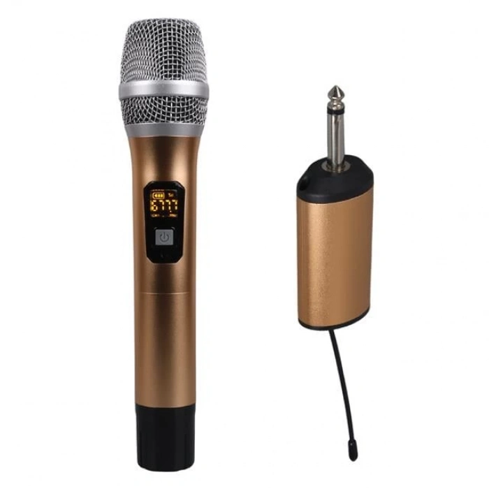 ÇOK SATAN Magicvoice Mv-1301e Uhf Ekranlı Kablosuz 1 El Telsiz Mikrofonu