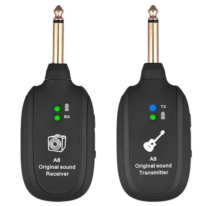 ÇOK SATAN Magicvoice Mv-19583 Uhf Gitar Tip Kablosuz Amfi Ve Enstrüman Kablosuz Mikrofonu