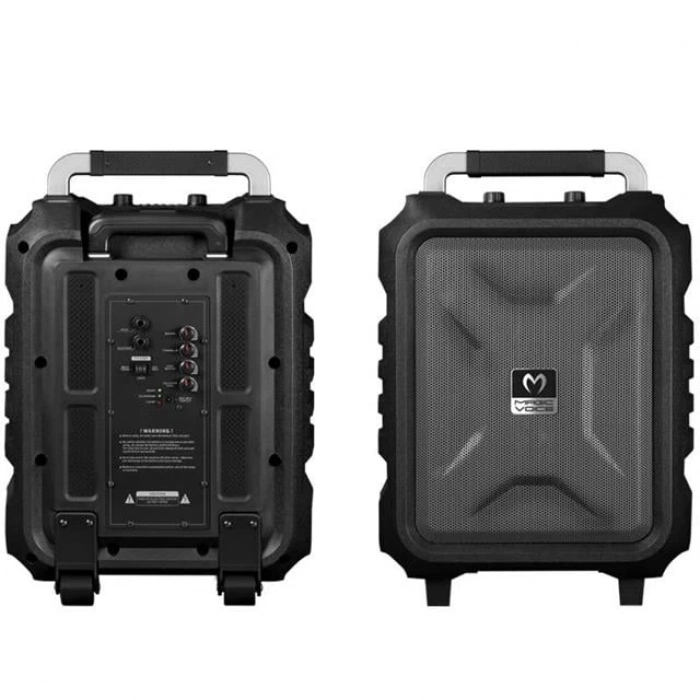 ÇOK SATAN Magicvoice Mv-2015 Usb-sd-bt 1 El + 1 Yaka Mikrofonlu 300w Taşınabilir Şarjlı Hoparlör Anfi