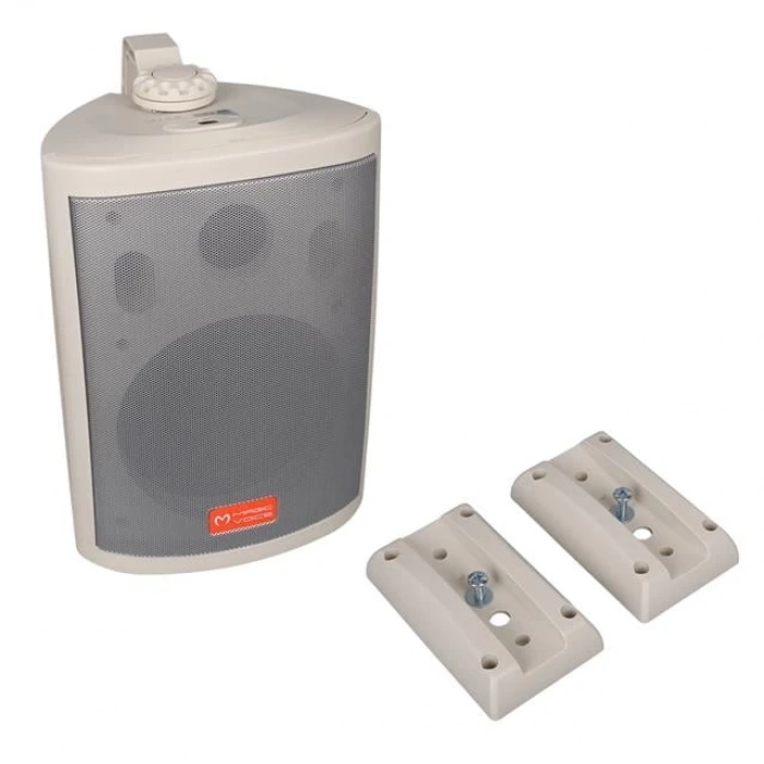 ÇOK SATAN Magicvoice Mv-25 16 Cm 80 Watt Komütatörlü Hat Trafolu Beyaz Sütun Hoparlör (2li Takım)