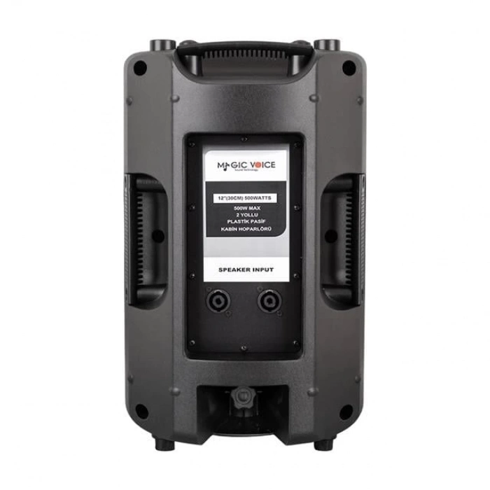 ÇOK SATAN Magicvoice Mv-3412 30 Cm 500 Watt 12 Plastik Kabin Pasif Hoparlör