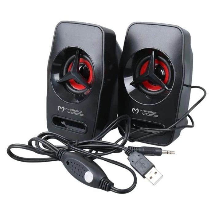 ÇOK SATAN Magicvoice T-19 1+1 Usb Pc Mini Hoparlör - Speaker (2*3 Watt - 4 Ohm)