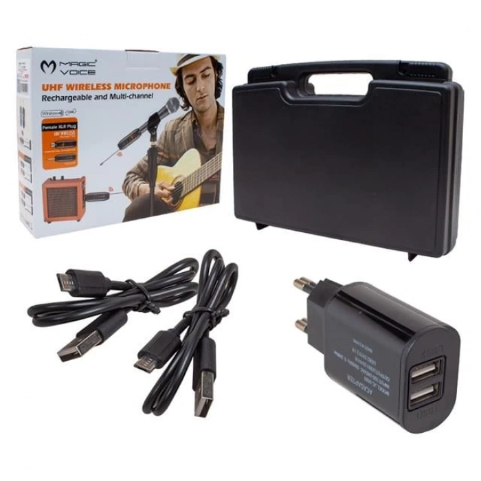 ÇOK SATAN Magicvoice Uhf Gitar Tip Kablosuz Mikrofon Mv-19585