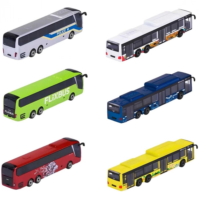 ÇOK SATAN Majorette MAN Şehir Otobüsü Metal Model 212053159 - 1 Adet Fiyatıdır - Stokta Olan Gönderilir