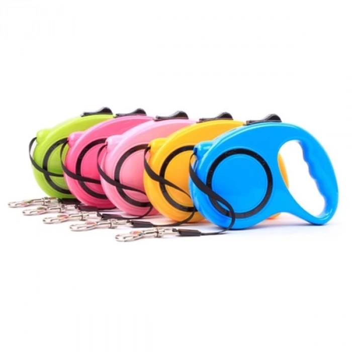 ÇOK SATAN Makaralı Otomatik Köpek Tasması 5 Metre