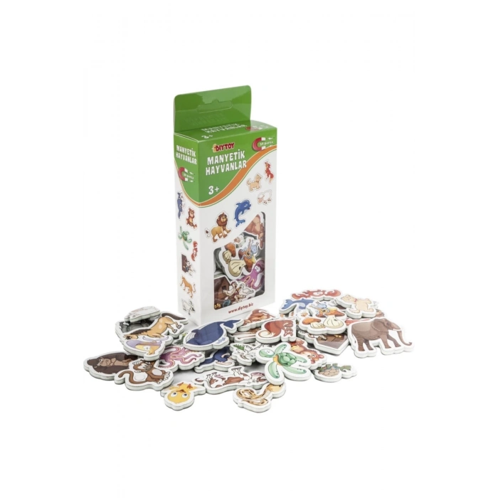 ÇOK SATAN Manyetik Hayvanlar Seti – Çocuklar İçin Eğitici Mıknatıslı Oyuncak
