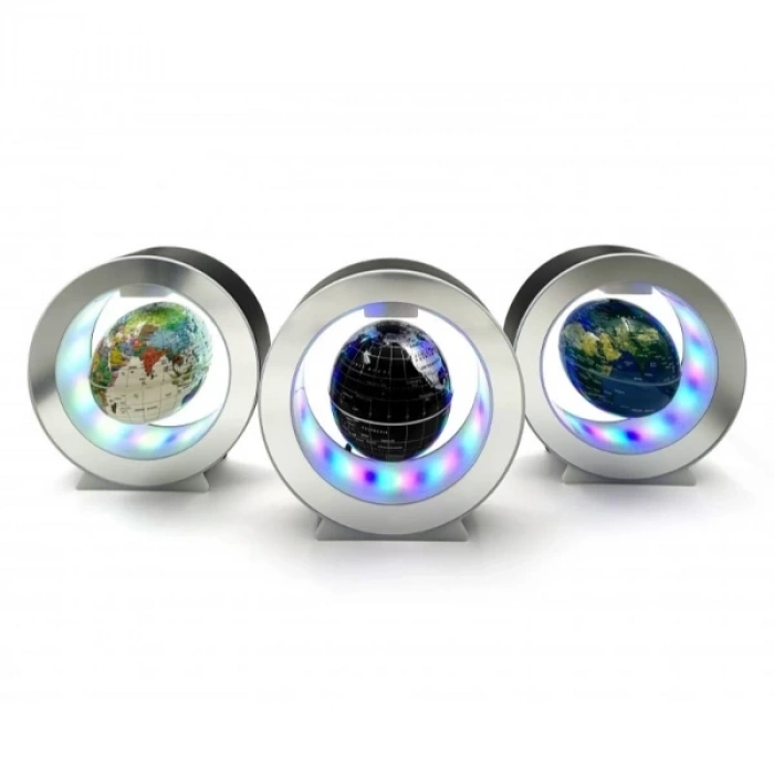 ÇOK SATAN Manyetik Küçük Boy Yuvarlak Ledli Dünya Küre
