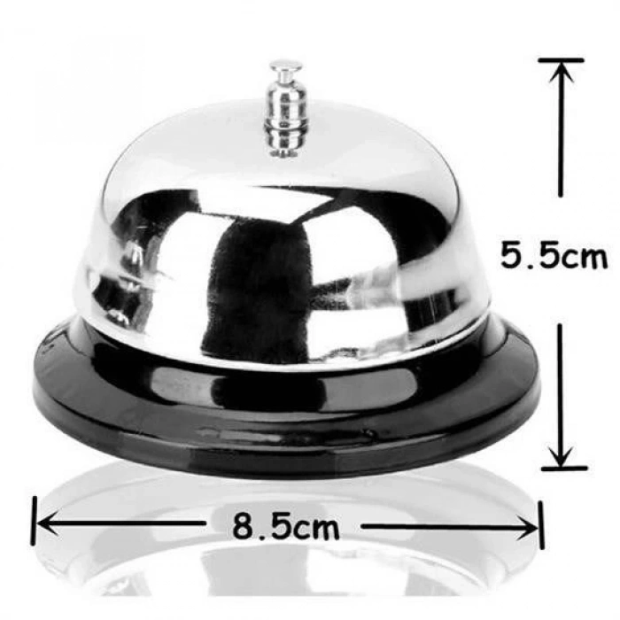 ÇOK SATAN Masaüstü Dekoratif Otel Resepsiyon Görevli Çağırma Zili Çanı