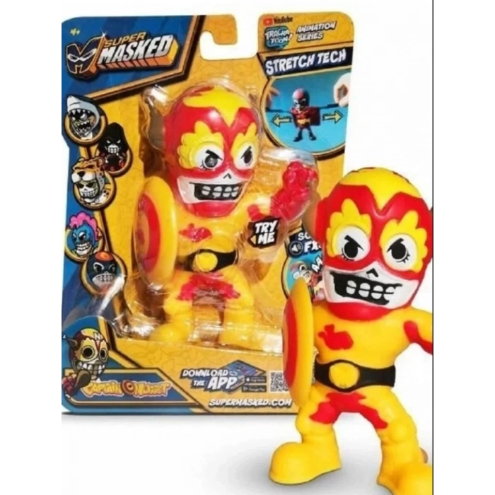 ÇOK SATAN Maskeli Süper Strech Captain Nuget 8 Ses Efektli