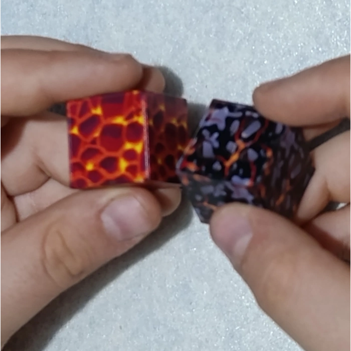 ÇOK SATAN Megacraft 9 Parça Lav Magma Blok