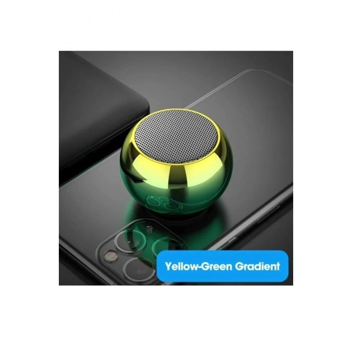 ÇOK SATAN Metal Mini Kablosuz Hoparlör Şarjlı 4w Mini Bluetooth Speaker Tws Özellikli Ses Bombası
