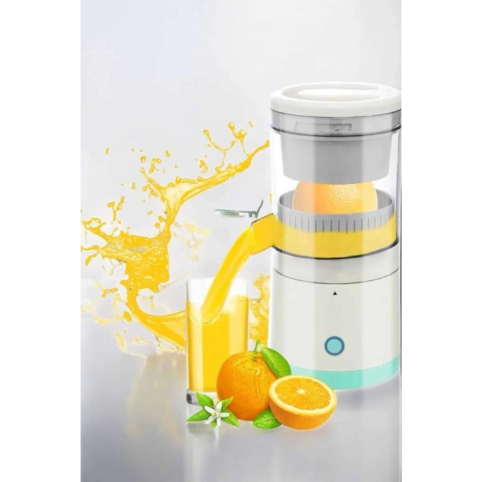 ÇOK SATAN Meyve Sıkacağı USB Şarjlı Taşınabilir Çift Bıçaklı Güvenlik Kilidi