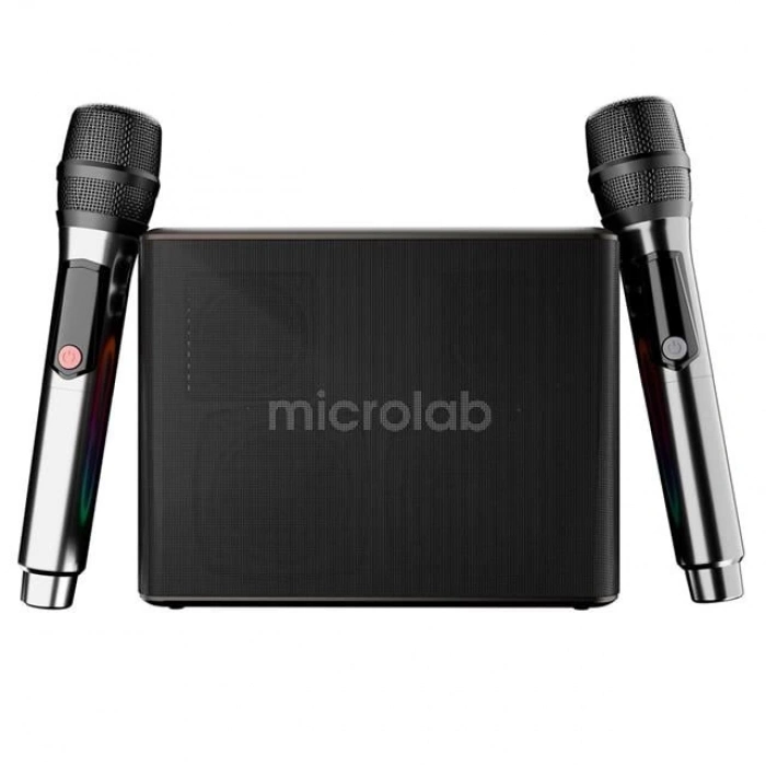 ÇOK SATAN Microlab M60 Vega 100w Rgb 2 Adet Kablosuz Mikrofonlu Bluetooth Karaoke Hoparlör (15.000mah Batarya)