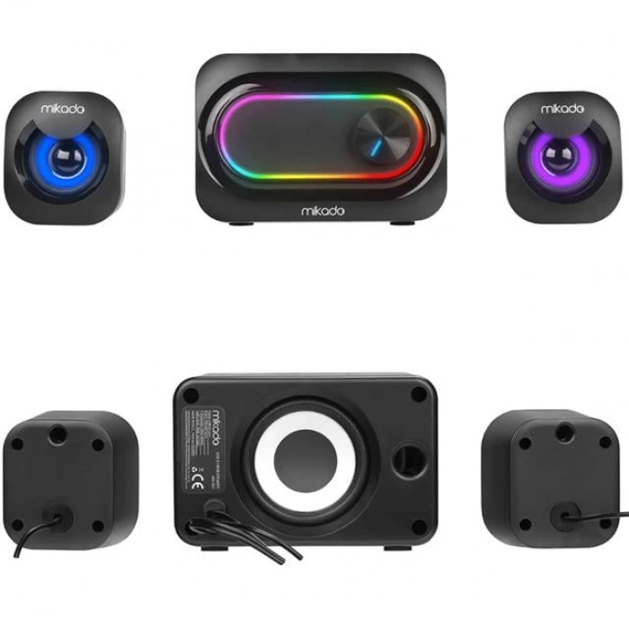 ÇOK SATAN Mikado Md-511 5w+3w×2 Usb Rgb Ledli 2+1 Gaming Speaker Hoparlör