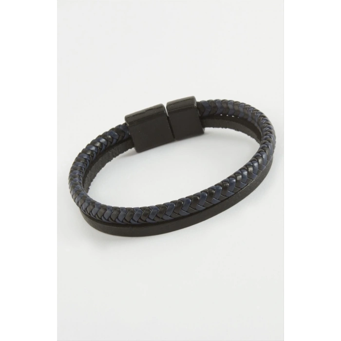 ÇOK SATAN Mıknatıslı Orjinal Deri Bileklik