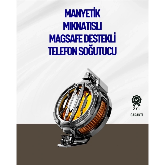 ÇOK SATAN Mıknatıslı ve Aparatlı Montajlı Soğutucu Fan | Her Cihaza Uyumlu | LED Göstergeli