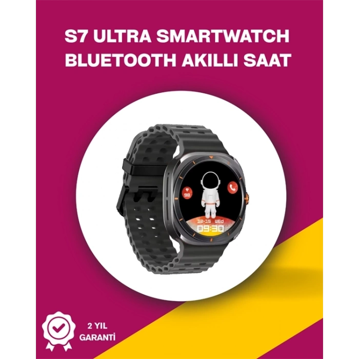 ÇOK SATAN Mikrofon ve Hoparlörlü Akıllı Saat | Takvim, Titreşim, Kronometre Özellikli