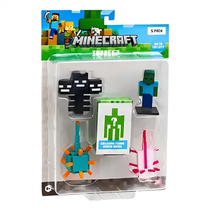 ÇOK SATAN Minecraft 3D Figür Toppeez 5li