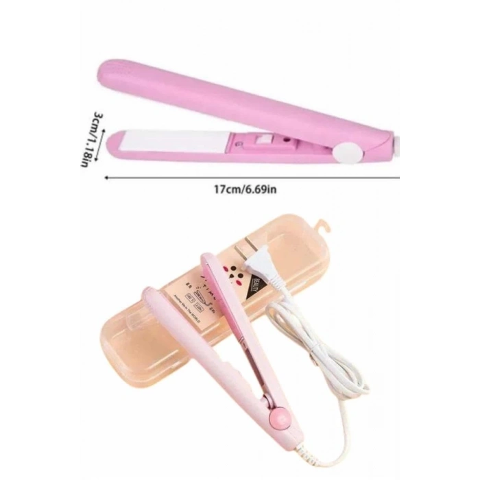 ÇOK SATAN Mini Düzleştirici Seramik Kaplama Seyahat Tipi Elektriklenme Karşıtı