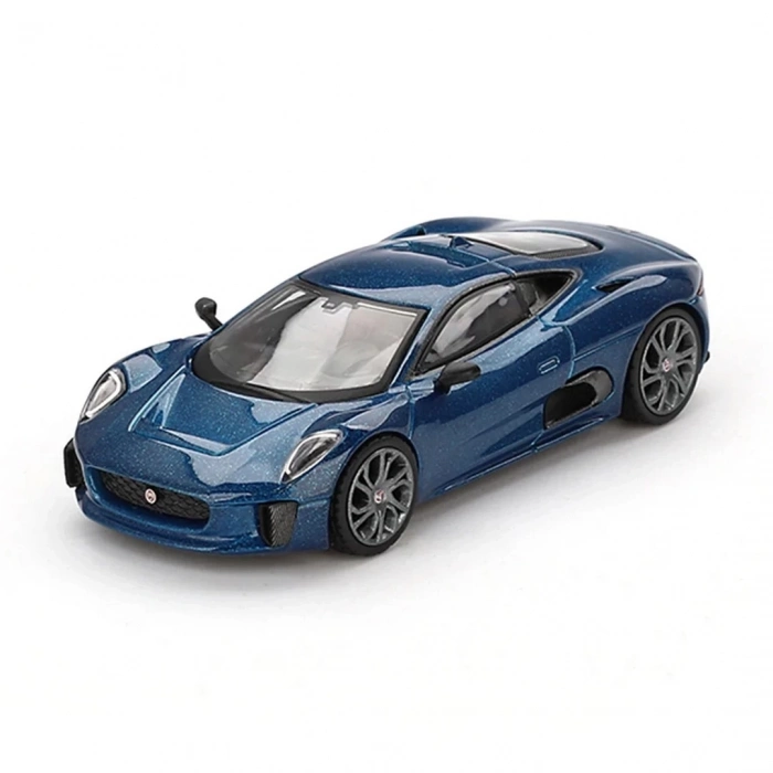 ÇOK SATAN Mini GT 1/64 Jaguar C-X75 Blue