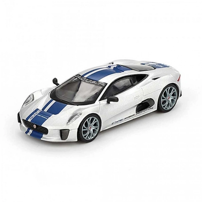 ÇOK SATAN Mini GT 1/64 Jaguar C-X75 Silver - Blister Paket