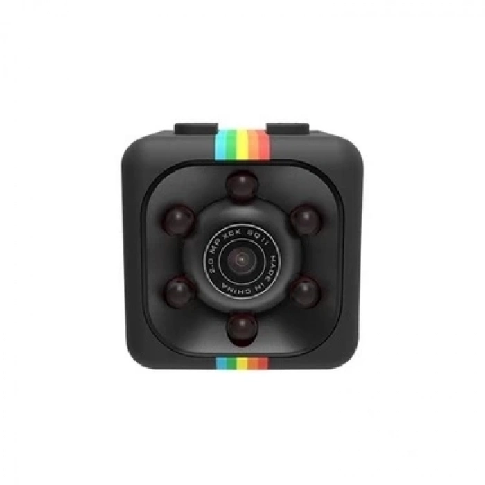 ÇOK SATAN Mini SQ11 Kamera Full Hd Mikro Araç Kamerası Gece Görüşlü Taşınabilir Güvenlik Kaydedici 32gb Hafıza Kartı Hediyeli