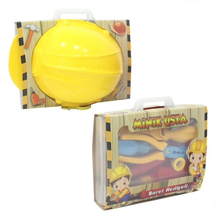 ÇOK SATAN Minik Usta Çantalı Baretli Tamir Seti