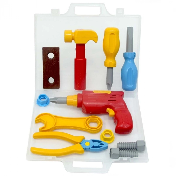 ÇOK SATAN Minik Usta Çantalı Baretli Tamir Seti