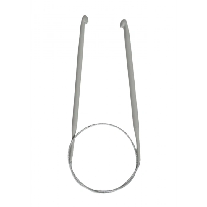 ÇOK SATAN Misinalı Çelik Gagalı Tığ Şiş 4,5 Numara 60 cm