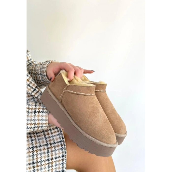 ÇOK SATAN Mitay Bej Süet Bot