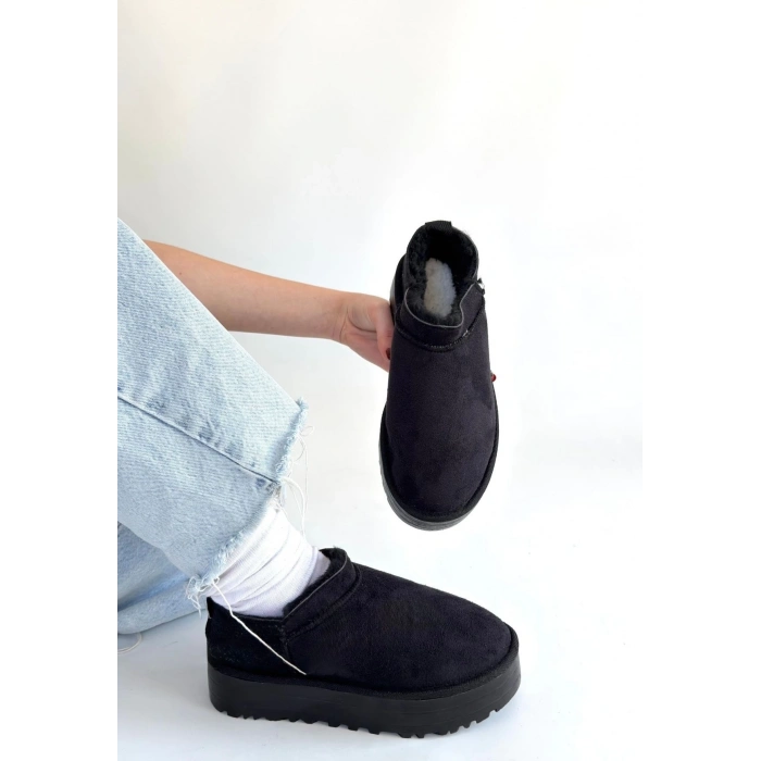 ÇOK SATAN Mitay Siyah Süet Bot