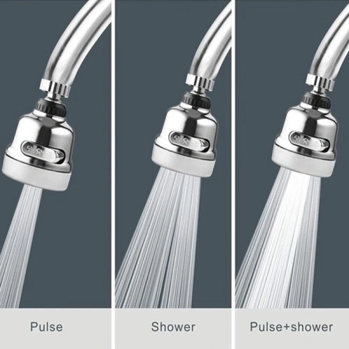 ÇOK SATAN Mix Kuğu Mutfak Evye Batarya 3 Fonksiyonlu Oynar Başlıklı