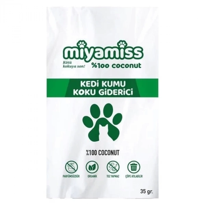 ÇOK SATAN Miyamiss Coconut Kedi Kumu Giderici 35 Gr