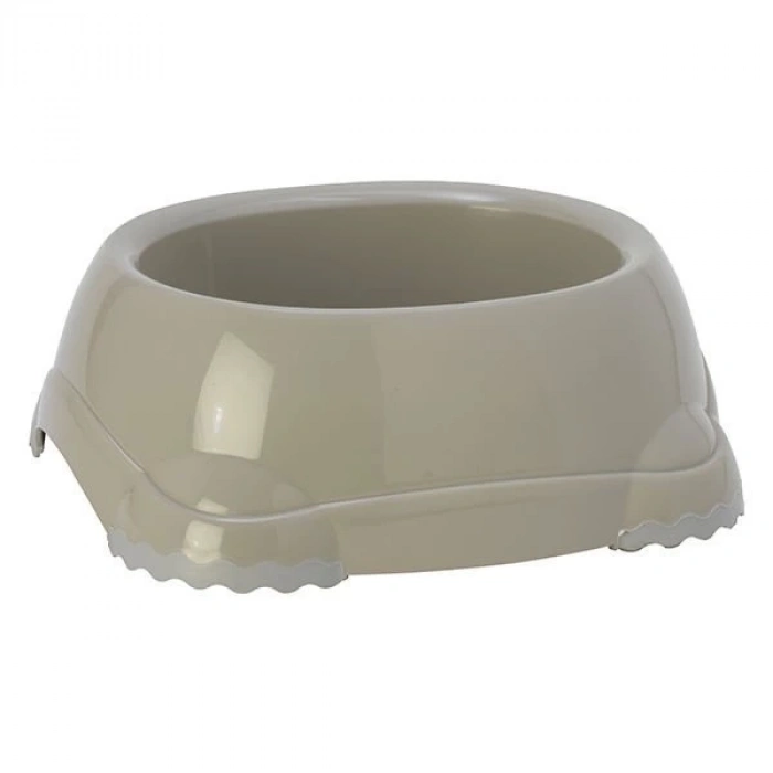 ÇOK SATAN Moderna Smart Plastik Kedi ve Köpek Mama ve Su Kabı Gri 2200 Ml