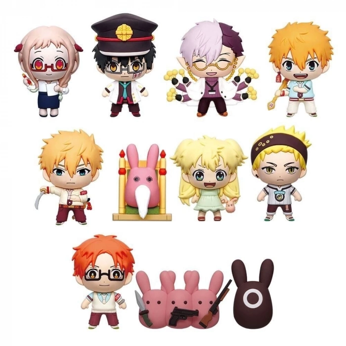 ÇOK SATAN MON 72685 MONOGRAM TOİLET-BOUND HANAKO-KUN KLİPSLİ FİGÜR SERİ 3 24LÜ DİSPLAY