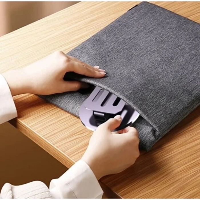 ÇOK SATAN Mor 360° Dönebilir Kompakt Masaüstü Metal Telefon Tutucu