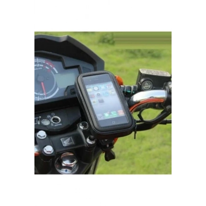 ÇOK SATAN Motorsiklet Su Geçirmez Telefon Kılıfı Telefon Tutucu 7 İnç Xl