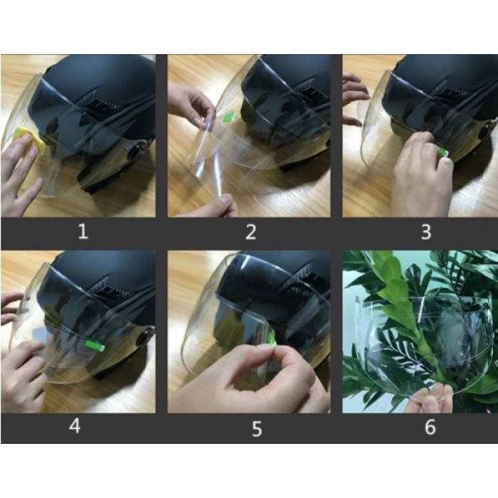 ÇOK SATAN Motosıklet  Kaskı İçın Yağmur Kaydırıcı