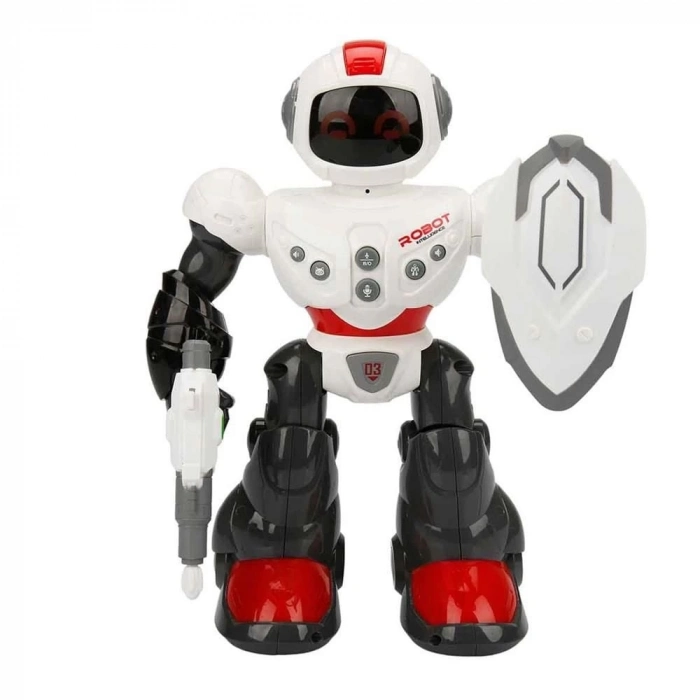 ÇOK SATAN Müzikli Işıklı Savaşcı Yürüyen Robot 29 Cm 1 Adet Fiyatıdır