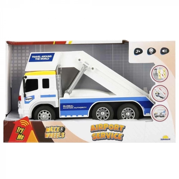 ÇOK SATAN MXX 1/16 HAVAALANI ARACI SES/IŞIK -SUN