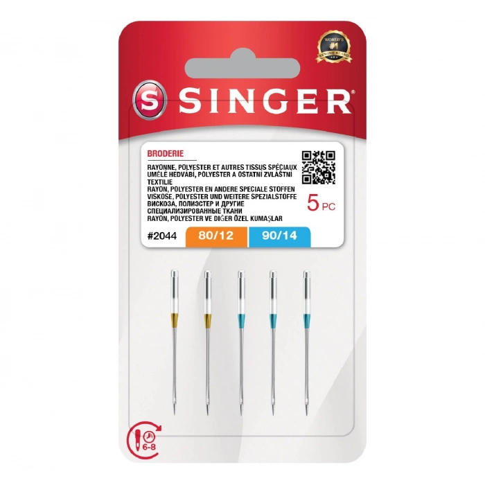 ÇOK SATAN Nakış İğnesi Karışık (3X12, 2X14 No.)