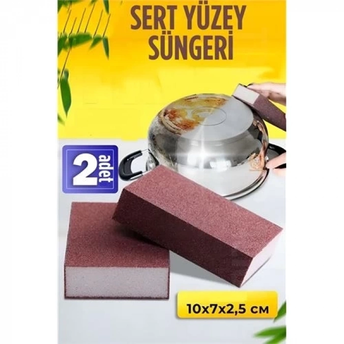 ÇOK SATAN Nano Metal Ahşap Sert Yüzey Temizlik Süngeri 2 ADET