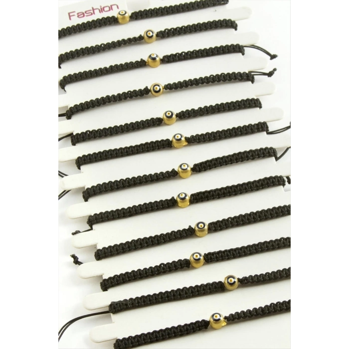 ÇOK SATAN Nazar Makrome Örgülü Bileklik