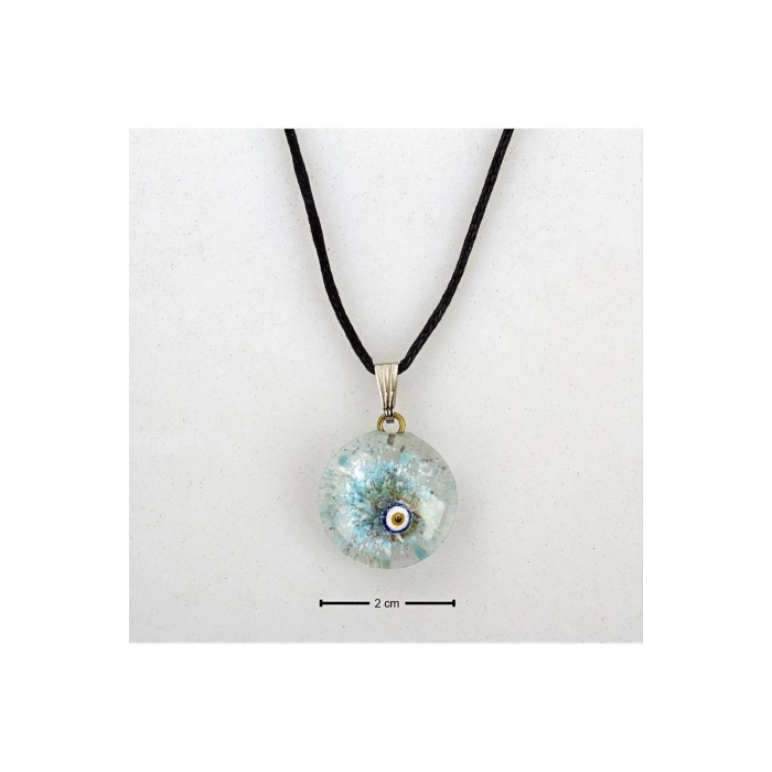 ÇOK SATAN Nazarlı Cam Kolye