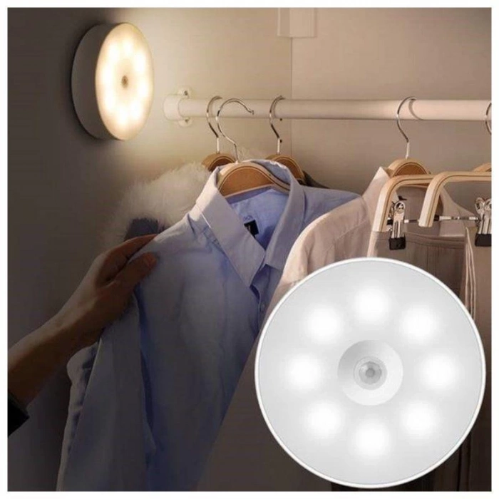 ÇOK SATAN NOAS YL05 5002 Maya Kabin İçi Mıknatıslı Şarjlı Ledli Sensörlü Spot 3200K