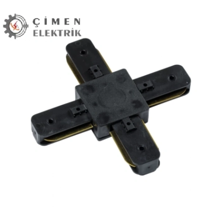 ÇOK SATAN Noas YL99 0001 Monofaze Ray Artı Bağlantı Aparatı Siyah Renk