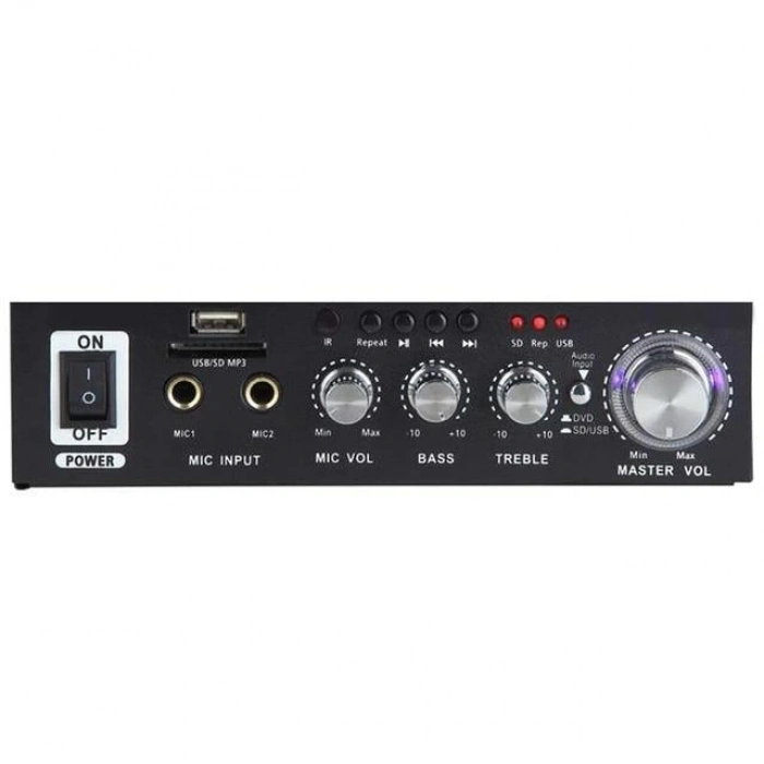 ÇOK SATAN Notel Not-306 2x20w 4-8 Ohm Usb/sd Girişli Bluetoothlu 2 Mikrofon Girişli Trafosuz Stereo Mini Anfi
