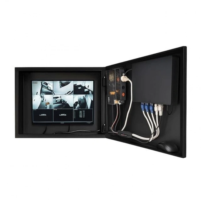ÇOK SATAN Novacom 45x35x10 Cm Dik Tip Gri Monitör Takılabilen Dvr Kabini