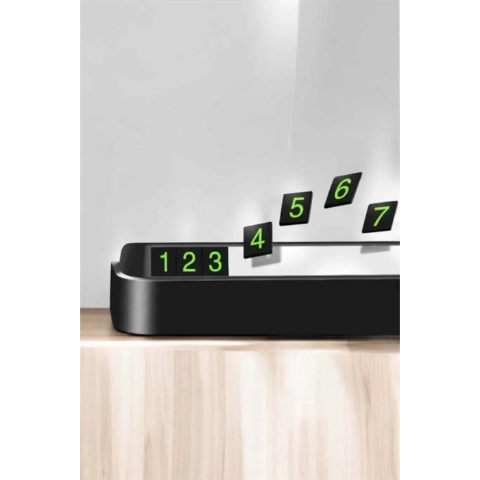 ÇOK SATAN Numaralık Araç İçi Araba Araç Park Numaratör Telefon Numarası Yazma